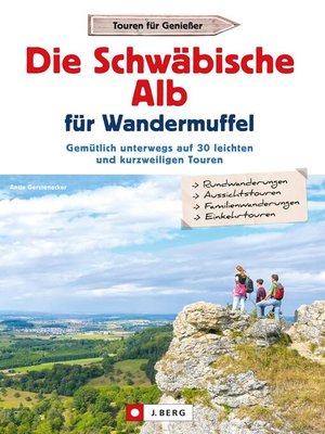 cover image of Die Schwäbische Alb für Wandermuffel